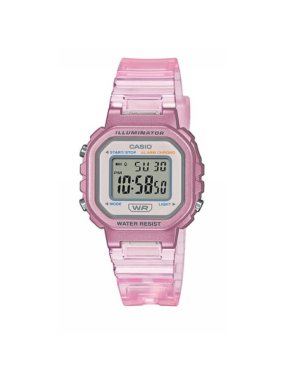 Casio Casio Hodinky Digital LA-20WHS-4AEF Růžová
