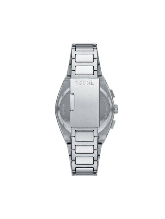 Fossil Fossil Zegarek FS6117 Srebrny