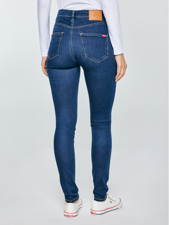BIG STAR BIG STAR Jeansy CLARA Granatowy Skinny Fit