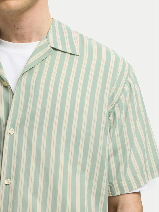 Selected Homme Selected Homme Košile 16091381 Zelená Relaxed Fit