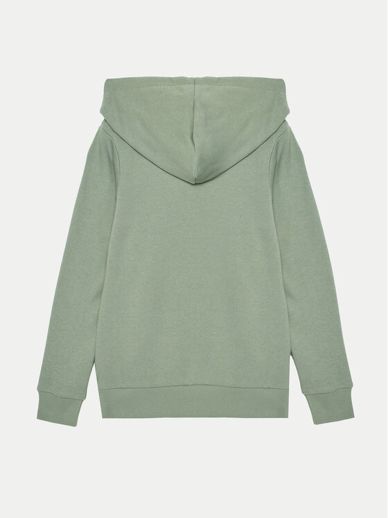 Jack & Jones Junior Jack & Jones Junior Bluza Caleb 12259564 Zielony Relaxed Fit