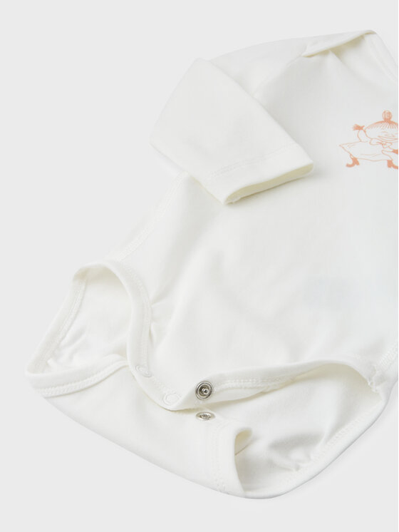 Reima Reima Komplet body i spodnie MOOMIN Dyrbaraste 5200067A Beżowy Regular Fit