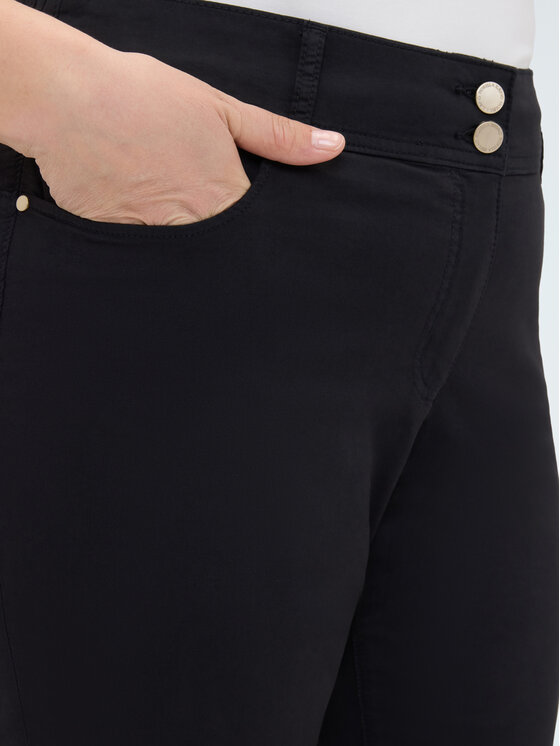 Fiorella Rubino Fiorella Rubino Pantaloni di tessuto P713T005196N033 Nero Skin Fit