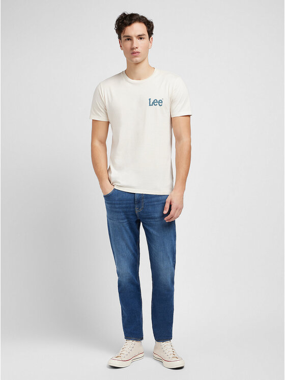 Lee Lee Jeansy AUSTIN Niebieski Straight Fit