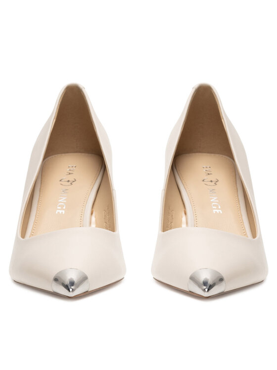 Eva Minge Eva Minge Pantofi cu toc subțire LIA-V1538-315-2 Bej