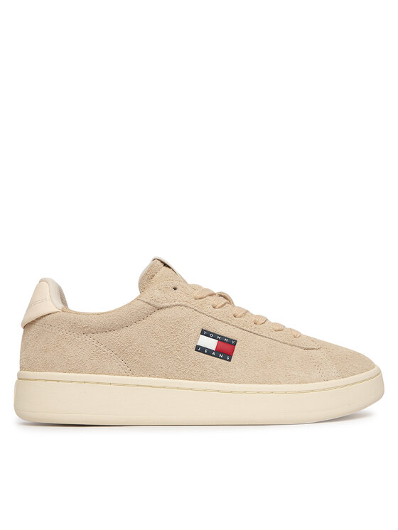 Tommy Jeans Tommy Jeans Tossud Logo Suede Archive EN02985 Beež