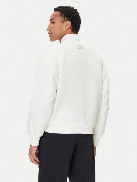 adidas adidas Μπόμπερ μπουφάν Stadium JX5638 Λευκό Loose Fit