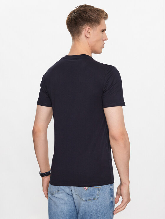 Guess Guess Футболка M2YI37 I3Z14 Cиній Slim Fit