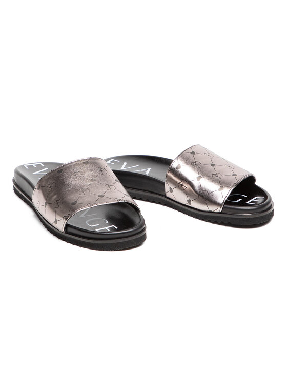 Eva Minge Eva Minge Παντόφλες EM-21-09-001116 Ασημί