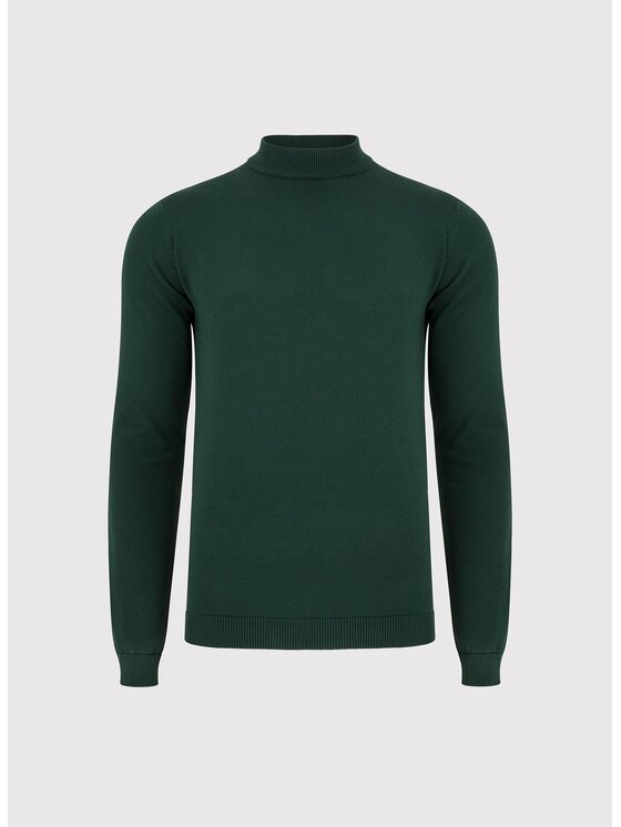 Pako Lorente Pako Lorente Sweter P25WF-2X-019 Zielony Classic Fit
