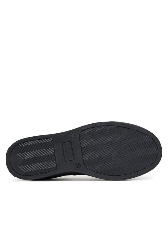 Elisabetta Franchi Elisabetta Franchi Sneakersy Low Cut Velcro F4A9-E0355-1251 S Czarny