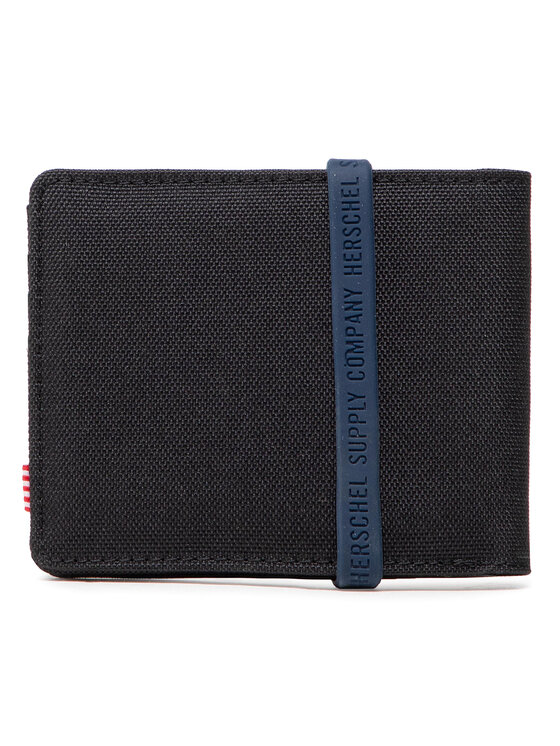 Herschel Herschel Голям мъжки портфейл Roy+ 10363-00535 Черен