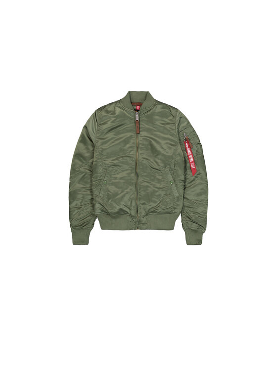 Alpha Industries Alpha Industries Kurtka bomber MA-1 VF 59 Bomber Jacket Women Zielony Slim Fit