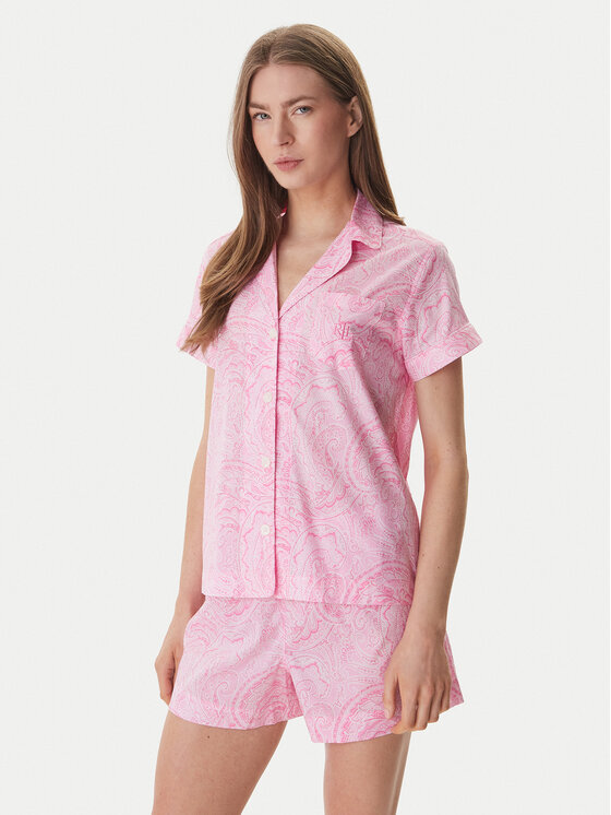 LAUREN RALPH LAUREN Pijama ILN12499 Roz Regular Fit