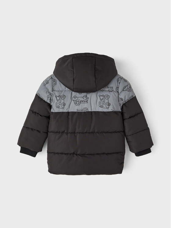 NAME IT NAME IT Ziemas jaka 13218521 Melns Regular Fit
