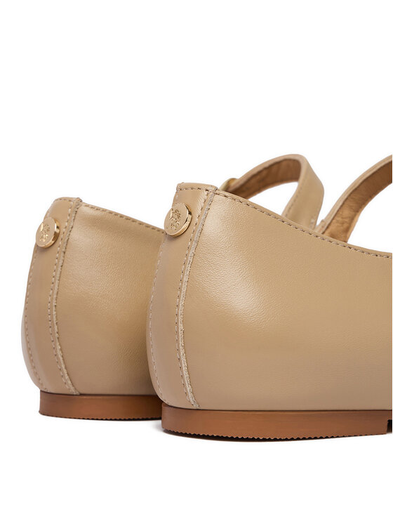 U.S. Polo Assn. U.S. Polo Assn. Балетки EO-SVEVA001W/GL1 Бежевий