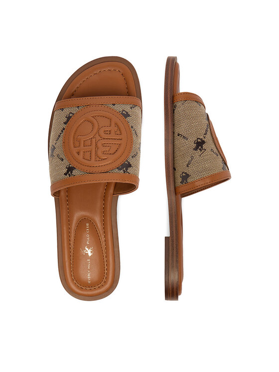 Beverly Hills Polo Club Beverly Hills Polo Club Παντόφλες EO-HY6692-3 Καφέ