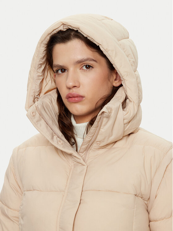 4F 4F Geacă de iarnă 4FWAW24TDJAF470 Bej Regular Fit