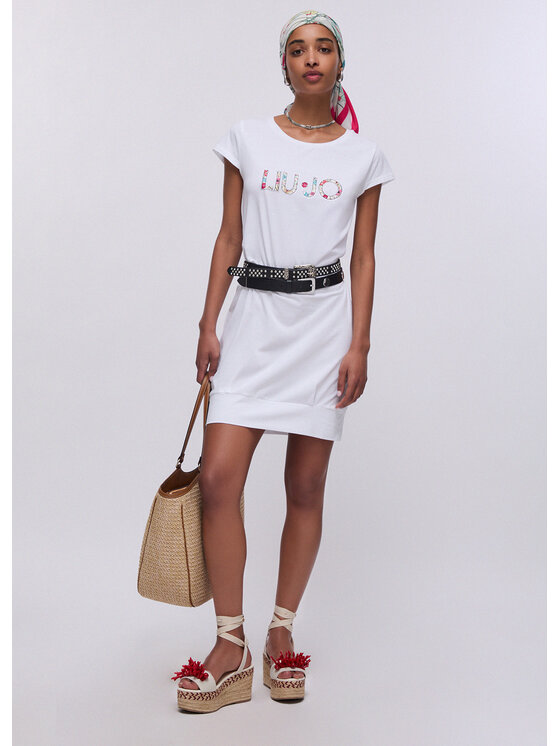 Liu Jo Liu Jo Vestito da spiaggia VA6212JS003Q9136 Bianco