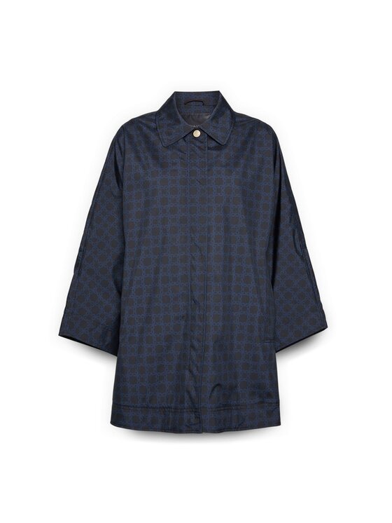 Elena Mirò Elena Mirò Cappotto invernale F004E000071N001 Blu Regular Fit