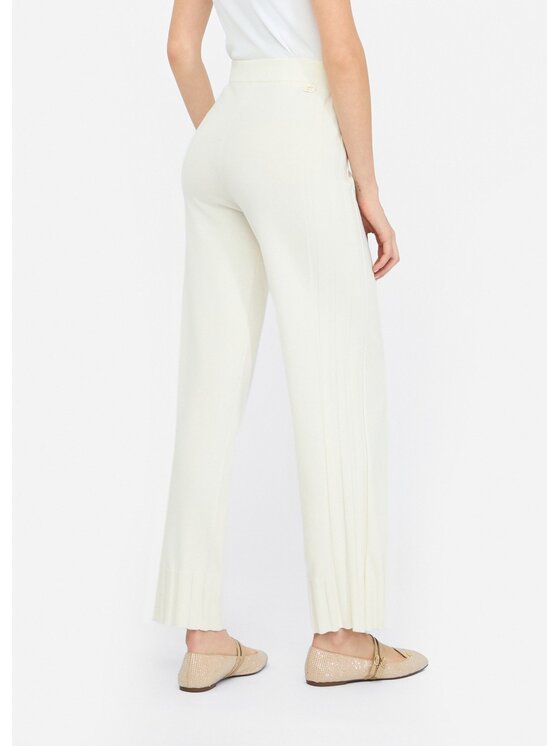 Liu Jo Liu Jo Pantaloni di tessuto TF5207MS63L10103 Bianco Regular Fit