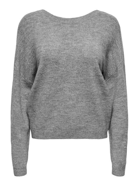 ONLY ONLY Megztinis Manifesta 15329229 Pilka Regular Fit