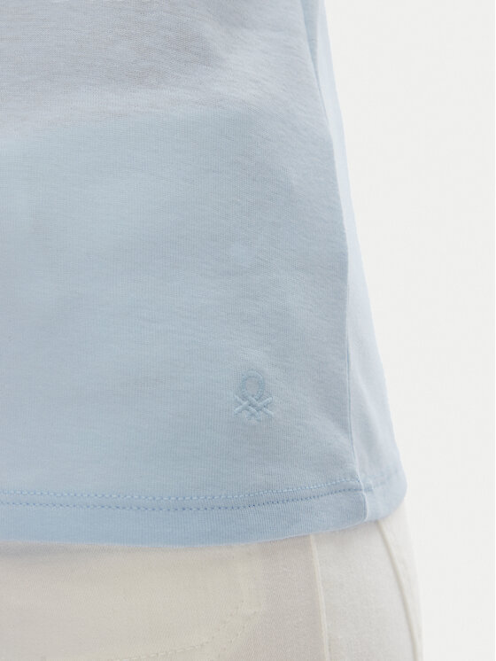 United Colors Of Benetton United Colors Of Benetton Särkpluus 3GA2E16F9 Sinine Regular Fit