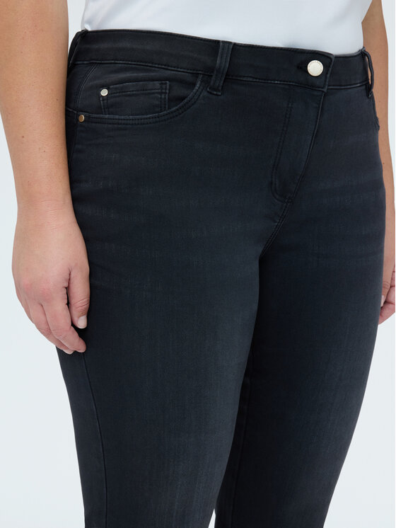 Fiorella Rubino Fiorella Rubino Jeansy P460T105150N033 Czarny Flare Fit