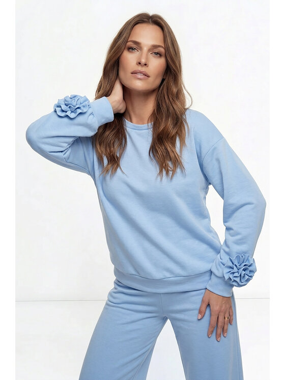 FIGL FIGL Tepláková súprava M1316 Modrá Straight Fit