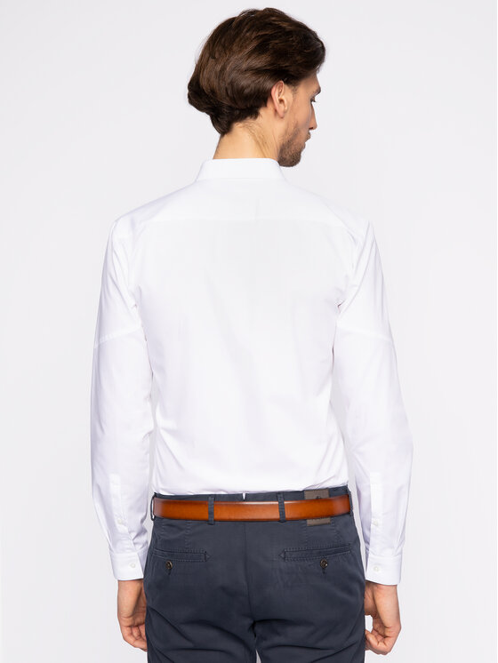 HUGO Hugo Särk Emery 50425910 Valge Extra Slim Fit