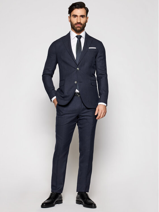 Camicia 1237-80 Bianco Slim Fit