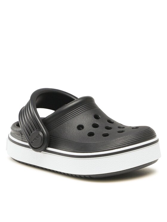 Crocs with shop stripe