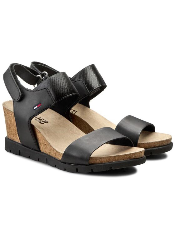 Tommy Hilfiger Tommy Hilfiger Basutės DENIM Mela 1A EN56820857 Juoda