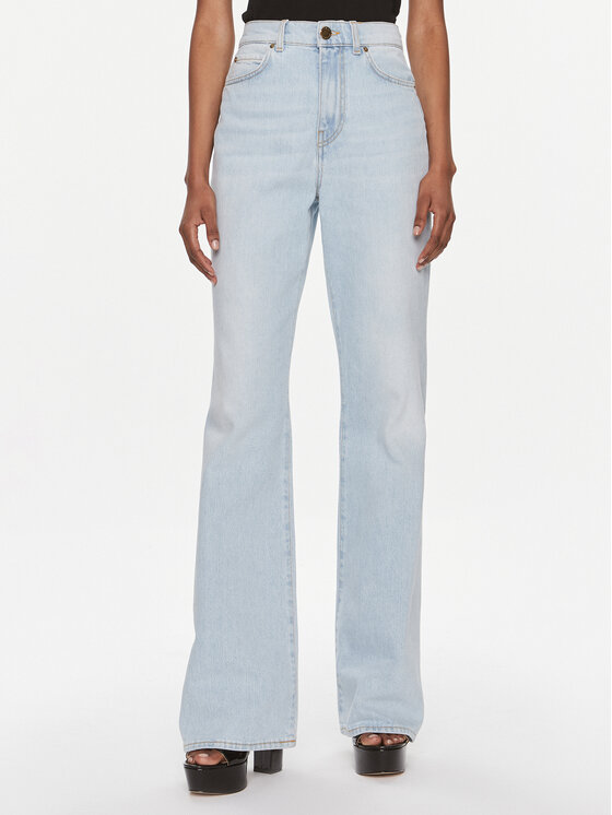 PINKO Pinko Jeansy Felix 101736 A1MV Světle modrá Regular Fit
