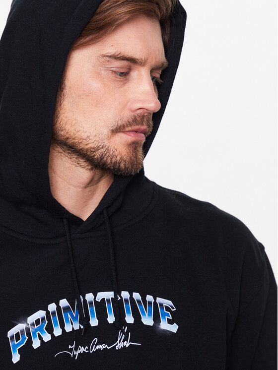 Primitive Primitive Світшот 2Pac P14395 Чорний Regular Fit