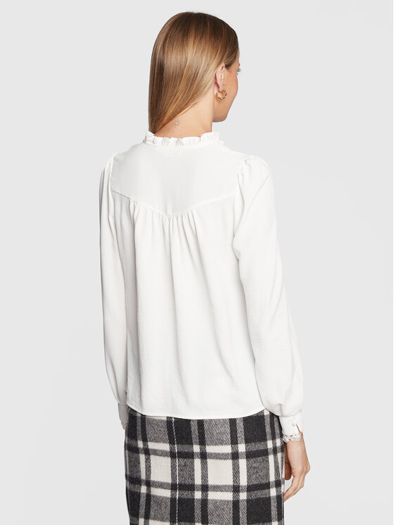 NAF NAF NAF NAF Srajca Hipopo THNC18 Bela Regular Fit