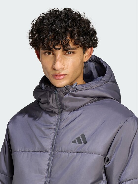adidas adidas Kurtka przejściowa 167632 Szary Regular Fit