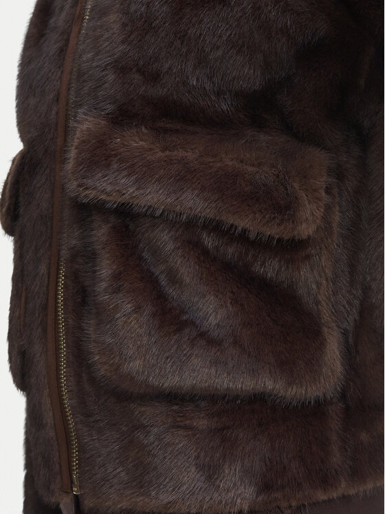 Rinascimento Rinascimento Karusnahk CFC0127150003 Tumepruun Regular Fit