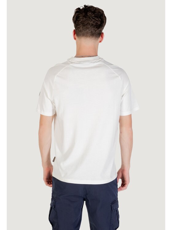 Napapijri Napapijri T-shirt S-AMBRA SS Bianco Casual Fit