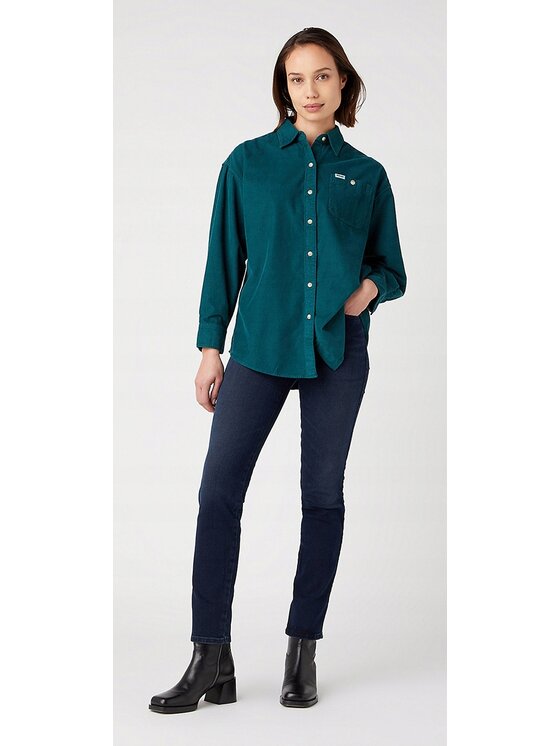 Wrangler Wrangler Jeansy Slim Niebieski Slim Fit