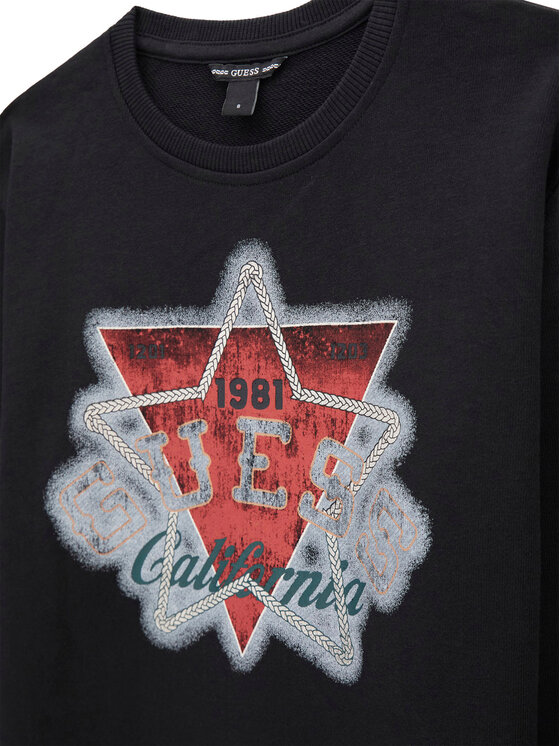 Guess Guess Tepláková souprava L6BG01 K6101 Černá Regular Fit