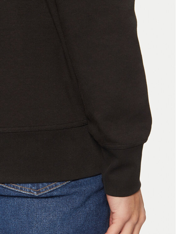 Calvin Klein Jeans Calvin Klein Jeans Mikina Interlock J30J326754 Čierna Regular Fit