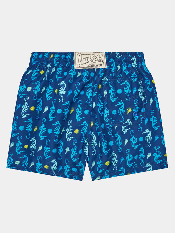Guess Guess Pantaloncini da bagno L4GZ05 WG2A2 Blu Regular Fit
