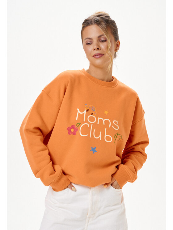 Mirons Mirons Bluza soft Pomarańczowy Regular Fit
