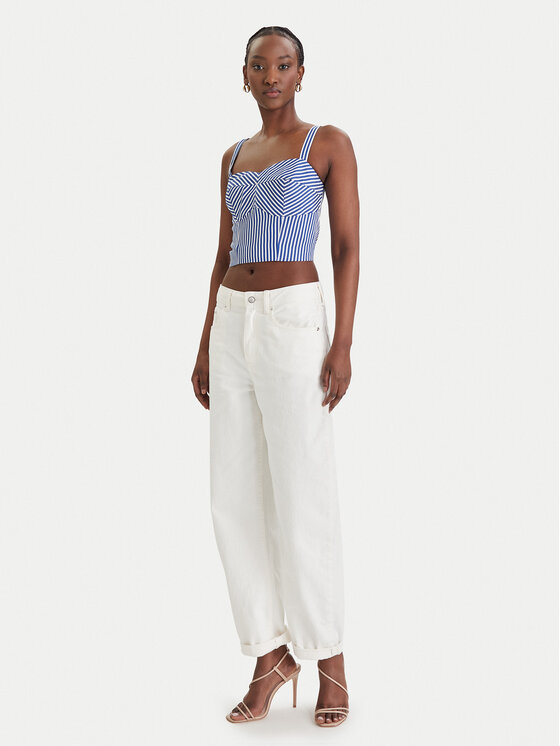 Guess Guess Top W6GH38 W1848 Blu Regular Fit