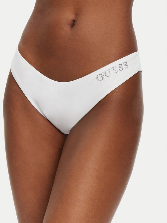Guess Guess Bikini-Unterteil E4GO02 LY00K Weiß