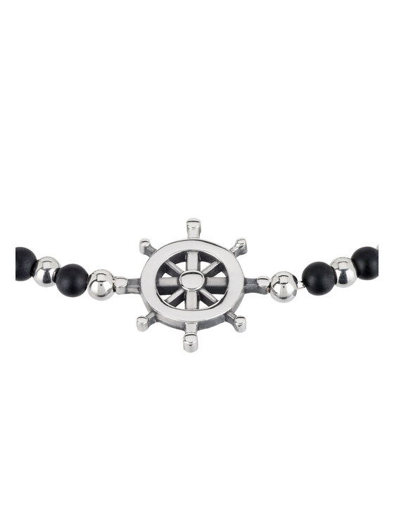 Breil Breil Bransoletka BLACK ONYX Czarny