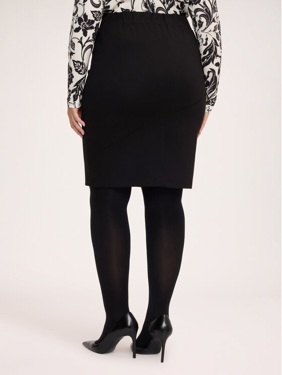 Fiorella Rubino Fiorella Rubino Gonna midi 1014L000543N033 Nero Slim Fit