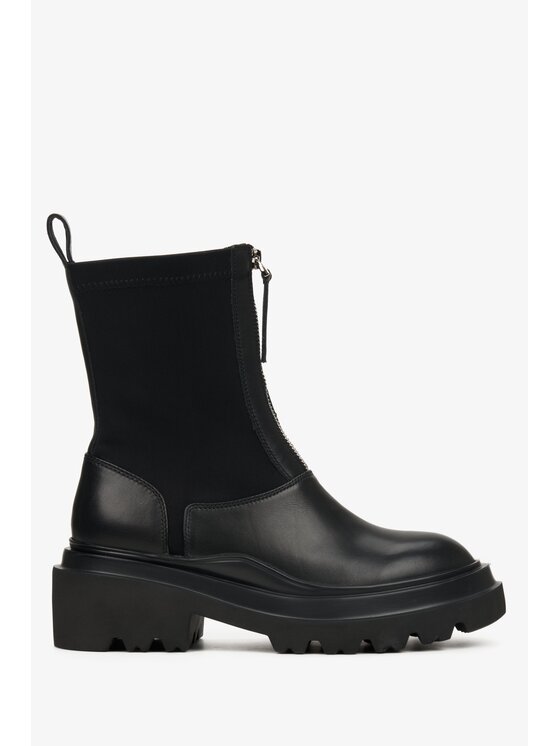 Estro Estro Μποτάκια ER00112121 Μαύρο