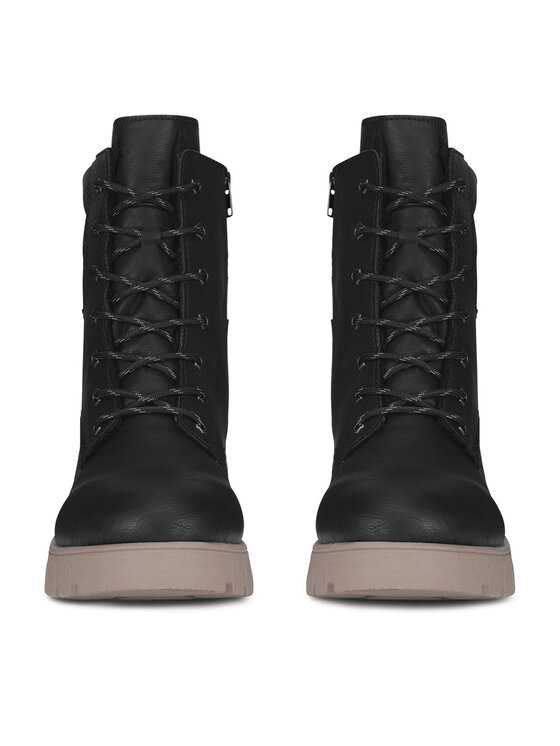 Rieker Rieker Schnürschuhe 71831-00 Schwarz